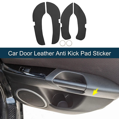 Car Door Leather Anti-Kick Pad Sticker for Mercedes-Benz CL Class (2007-2014)
