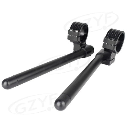 Black 37mm Clip On Handlebar Fork Tubes for Motorcycle (Universal)