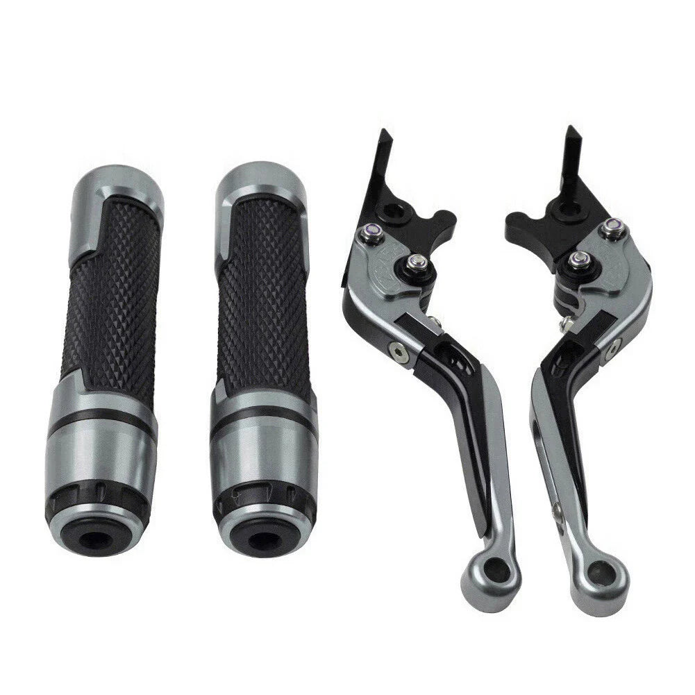 Titanium Extendable Brake Clutch Levers Grip Set for Yamaha YZF R3 R25 (2015-2023)