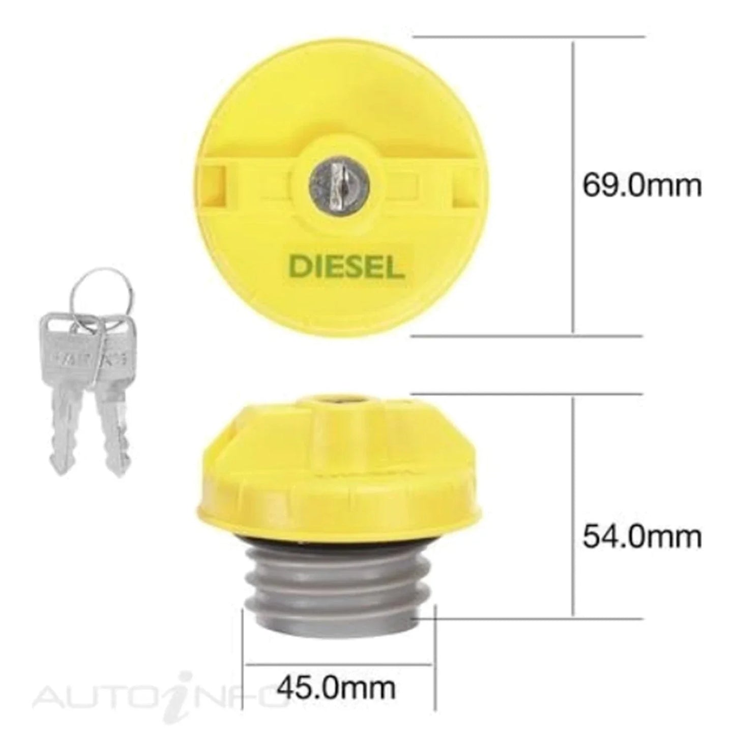 Fuel Cap for Toyota Hilux LN56 4cyl 2.4L 2L 1983~1988