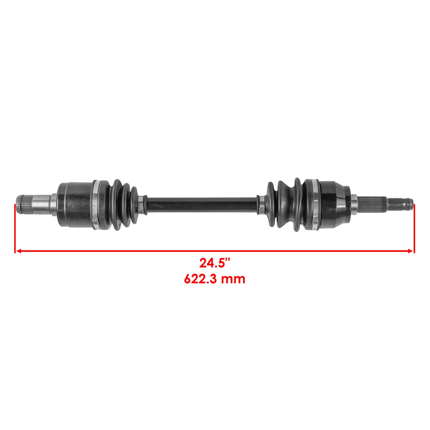 Caltric Rear Left CV Axle Replacement for John Deere RSX850 (2006–2018)