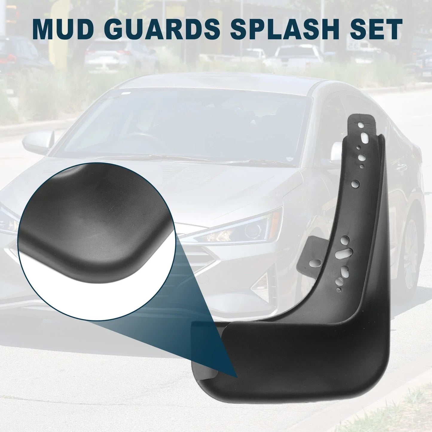 Mud Flap Splash Guard for Hyundai Sonata L4 2.0L Petrol Sedan (2011-2013)