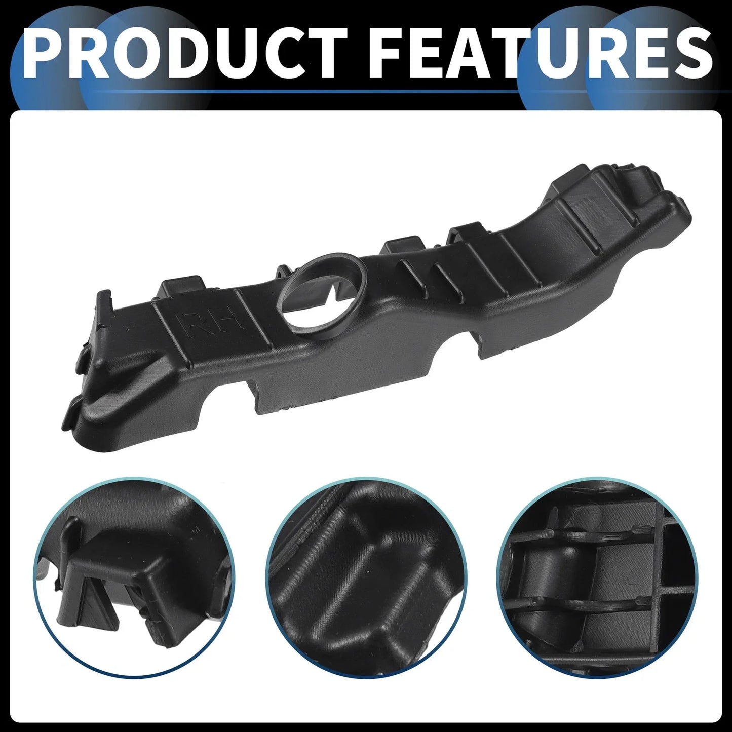 Right Front Bumper Retainer Bracket for Hyundai Venue (2020-2023)
