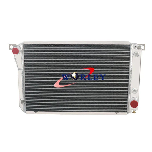 3 Row Aluminum Radiator & Fans for 1984-1996 Ford Falcon Ute XG XH