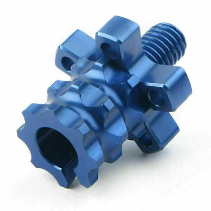 CNC M8 Clutch Brake Cable Adjuster Screw for Motorcycle Dirt Bike Blue