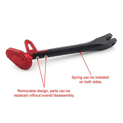220mm Motorcycle Side Stand Supporter Aluminum Alloy for Universal Models