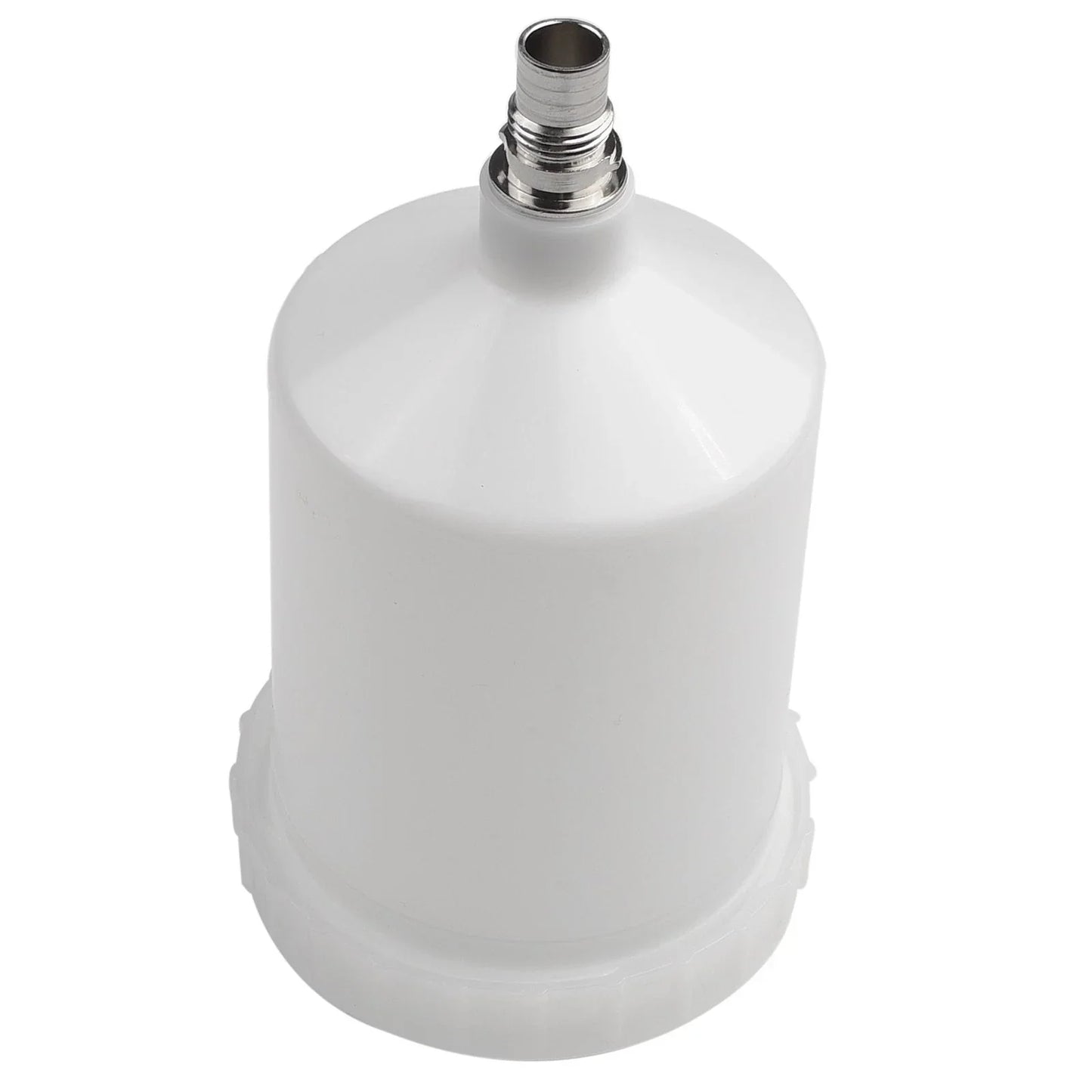 Plastic Cup-Pot White 18.7x10.2cm Jet Connector for Sata Sprayer
