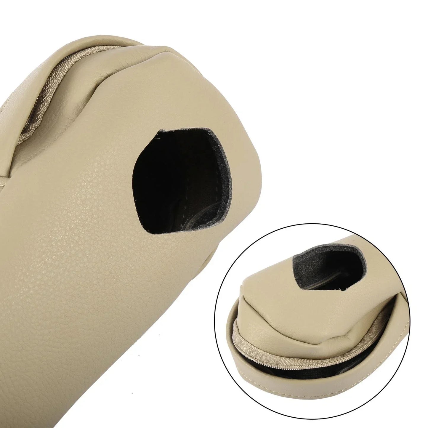 Front Seat Armrest Covers for Honda Odyssey 2005-2010 - 1 Pair Beige