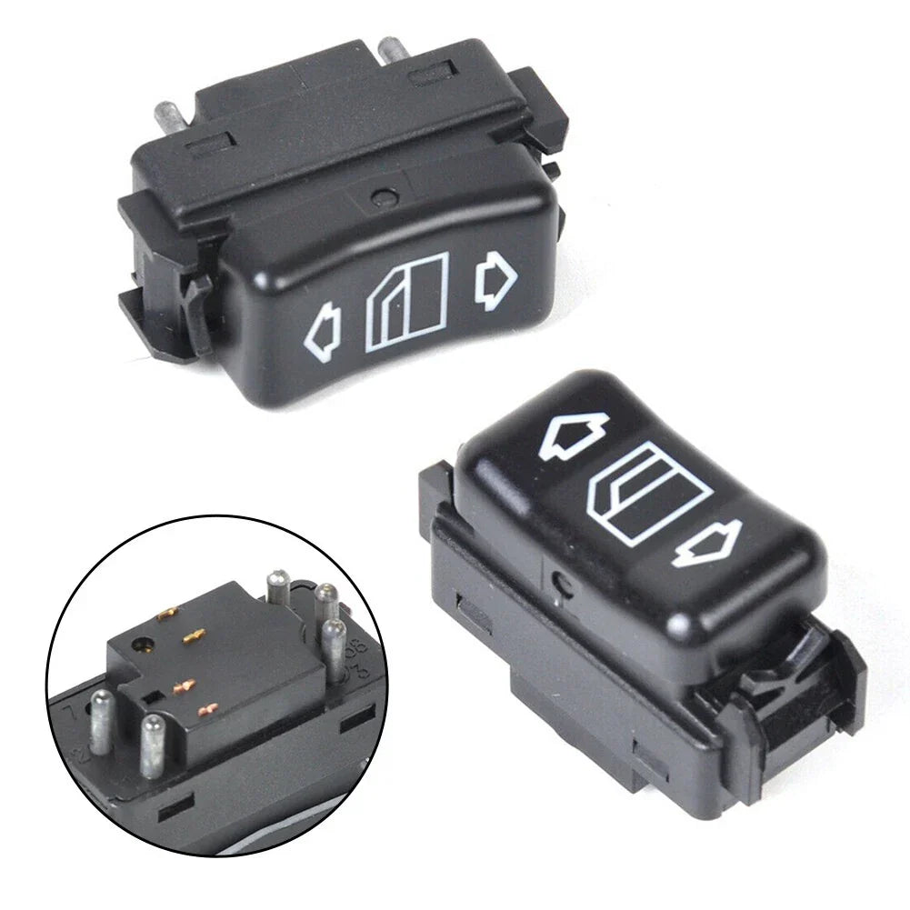 Console Power Glass Switch 4x for Mercedes W126 W201