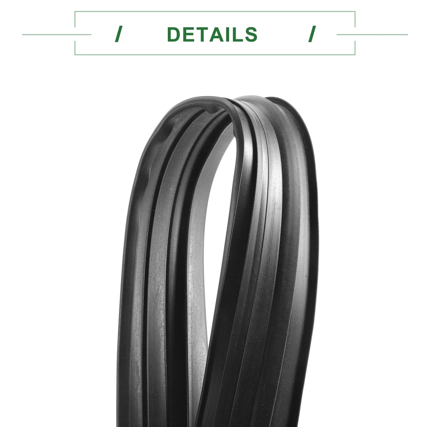 Rear Left Door Window Run Channel Seal Strip for Honda Fit (2007-2019)