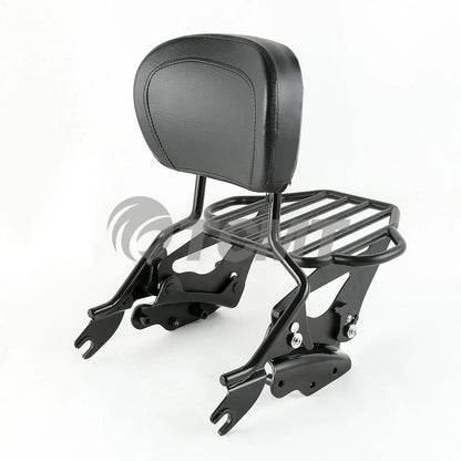 Luggage Rack Sissy Bar Backrest for Harley Touring Road Glide (2009-2013)