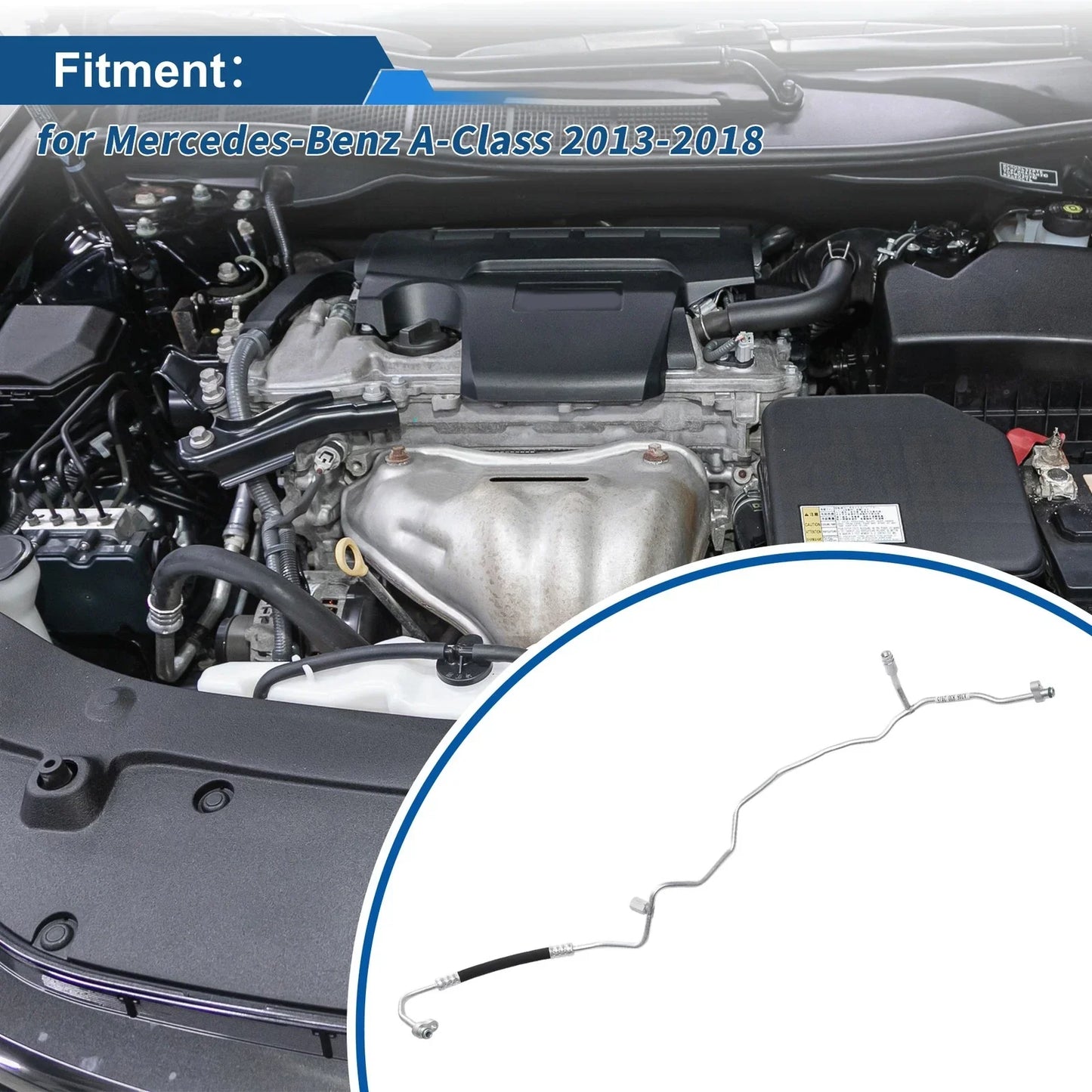A/C Refrigerant Liquid Hose for Mercedes-Benz A-Class (2013-2018)