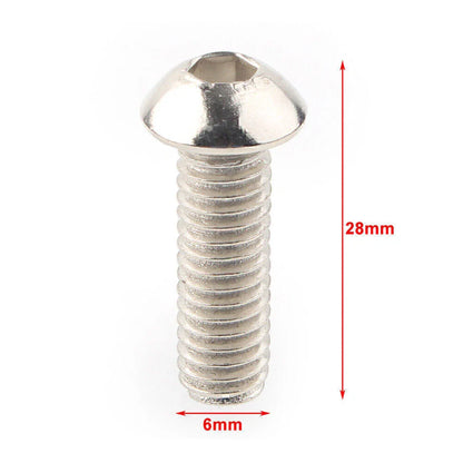 Front Brake Disc Screw Hardware for Harley Touring Dyna Softail XL883