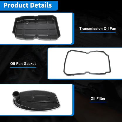 Transmission Oil Pan Kit with Filter for Chrysler 300 (2005-2014)