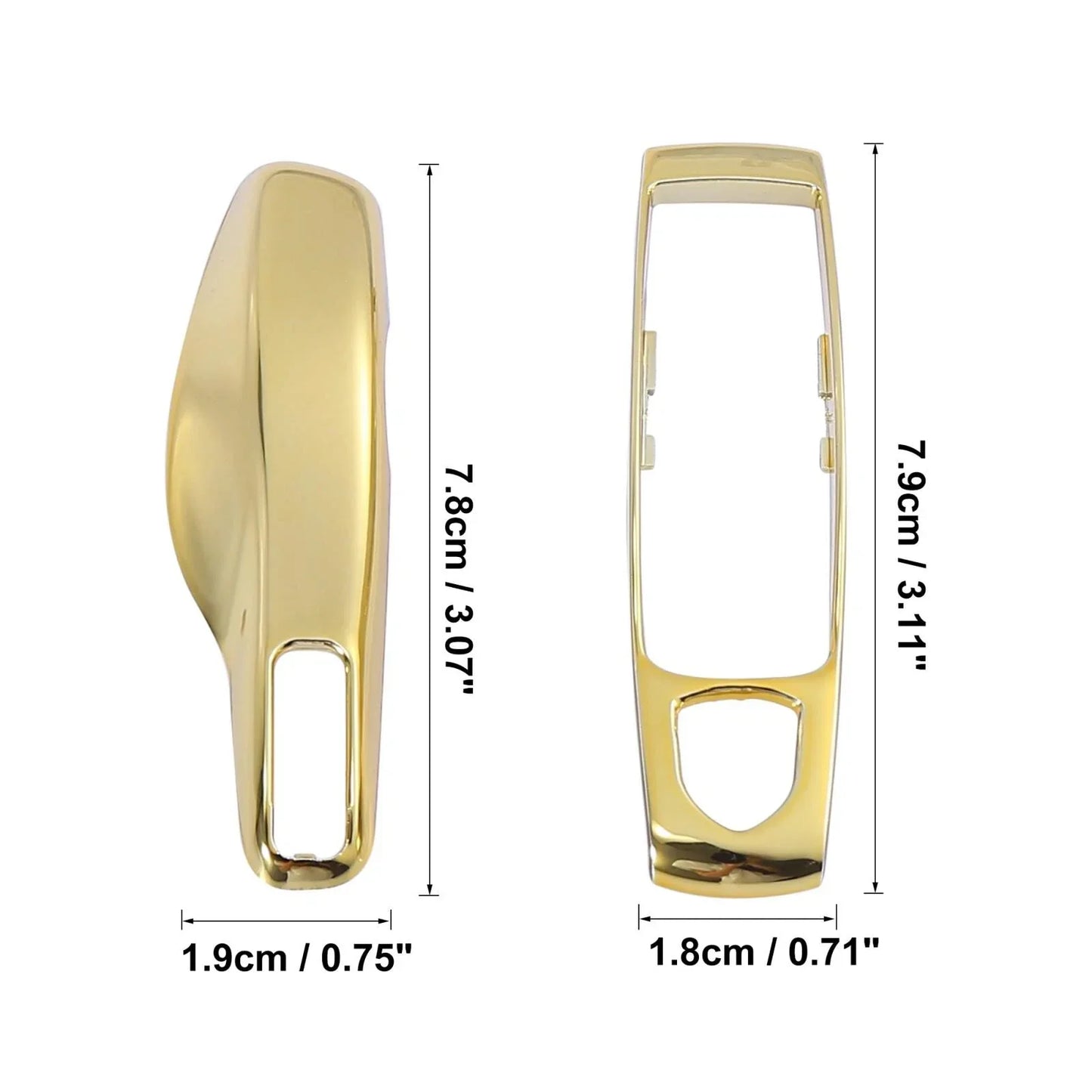 Key Fob Case Cover Set for Porsche Cayenne Macan (2014-2023)