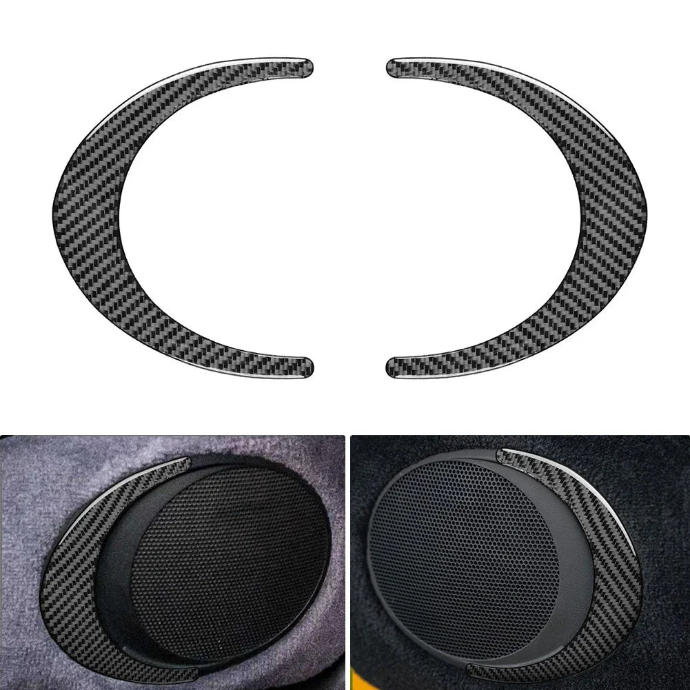 Interior Door Speaker Frame Cover for Porsche Boxster 1998-2004 Black
