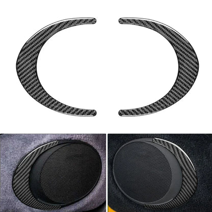 Interior Door Speaker Frame Cover for Porsche Boxster 1998-2004 Black