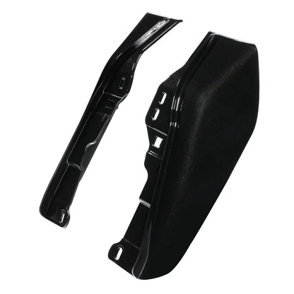 Mid-Frame Air Deflectors for Harley Road Glide (2018) - Black Vivid Black