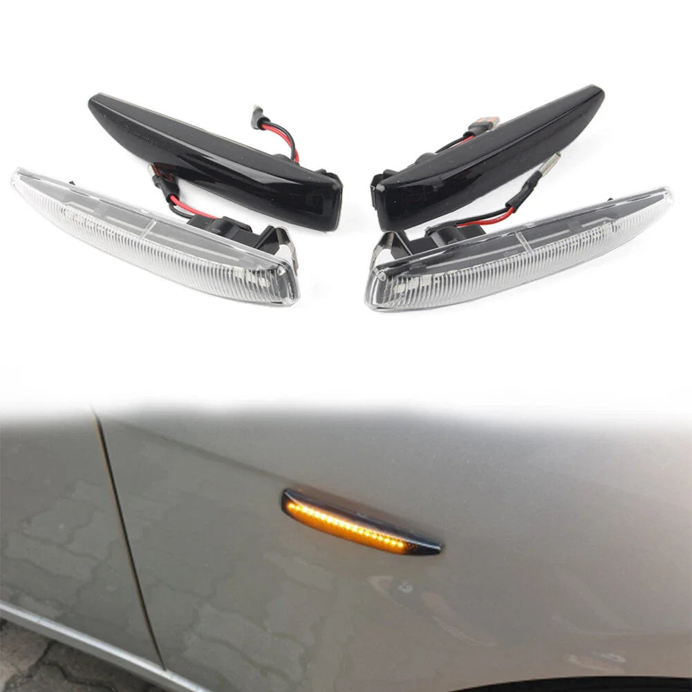 Dynamic Side Marker Light Turn Signal Lamp for BMW 7 Series E65 E66 E67 (01-08)
