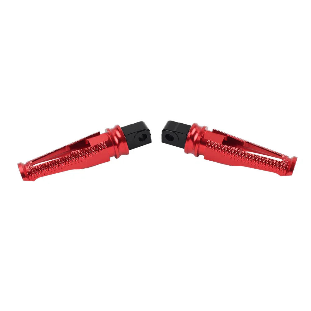 Red Foot Pegs Rear Passenger Footrests for Suzuki GSXR600/750 GSXR1000 (2001-2023)