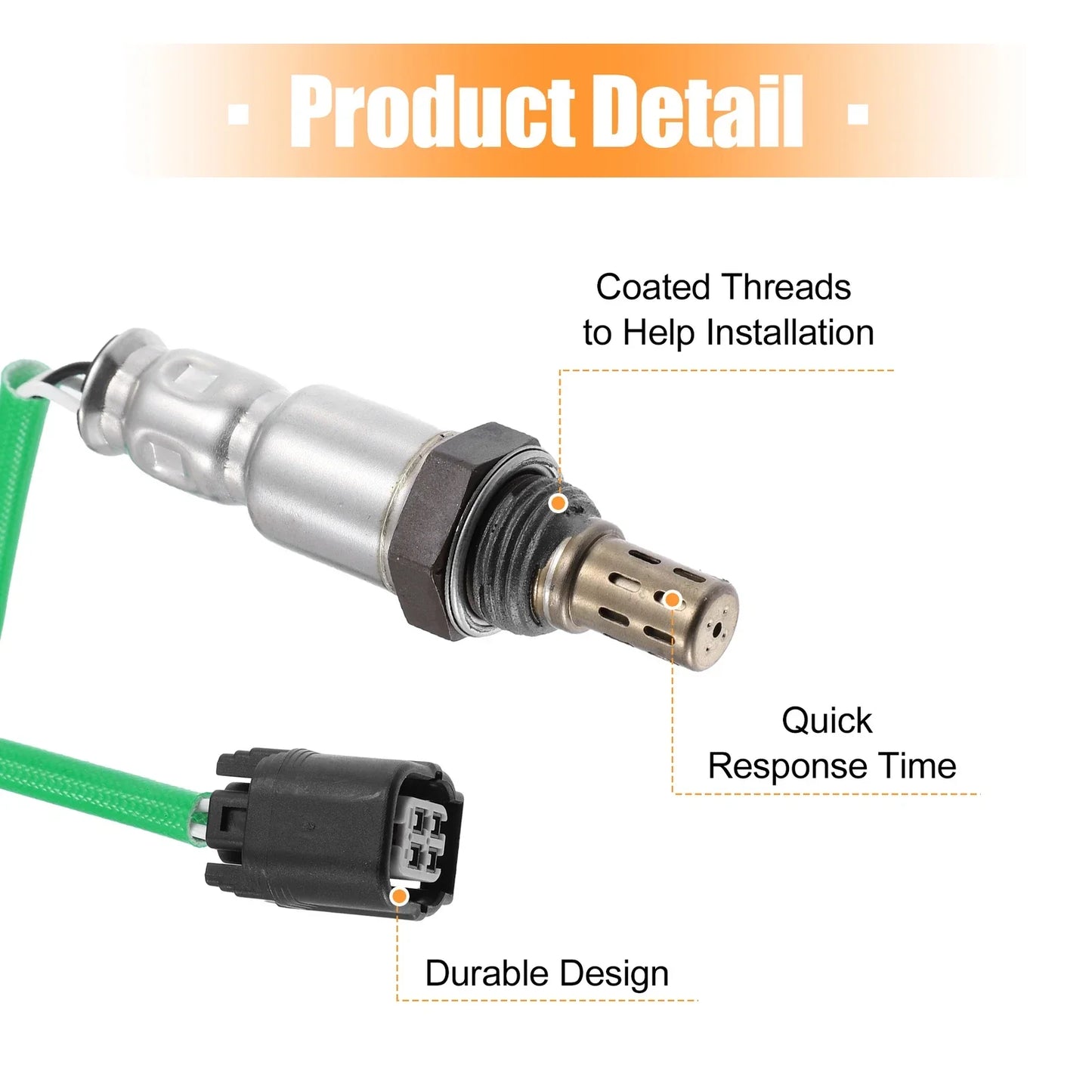 Rear Downstream Oxygen Sensor for Honda Accord 2.4L L4 (2008-2012)