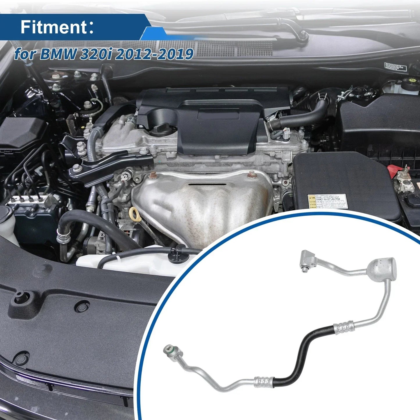 A/C Refrigerant Liquid Hose for BMW 320i (2012-2019)