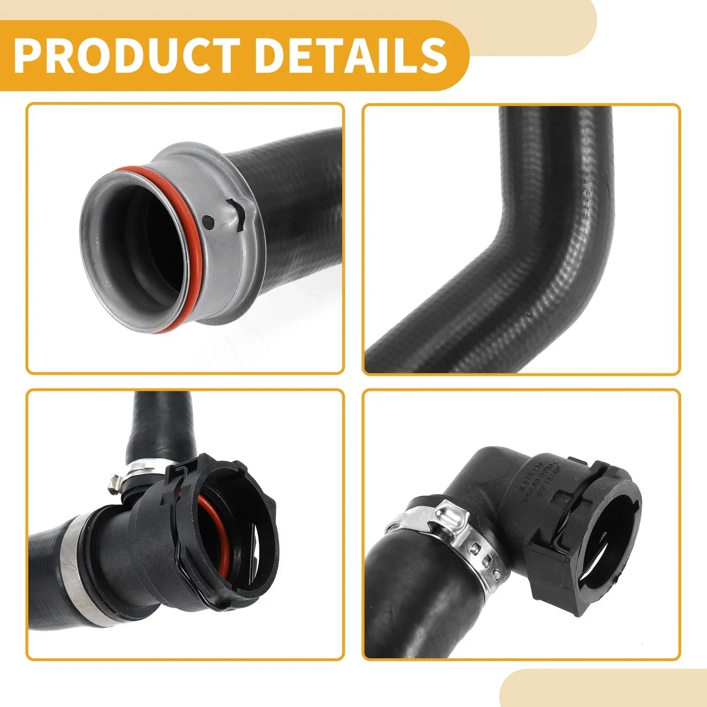 Radiator Hose for Mercedes-Benz C-Class C204 2013-2024 Rubber