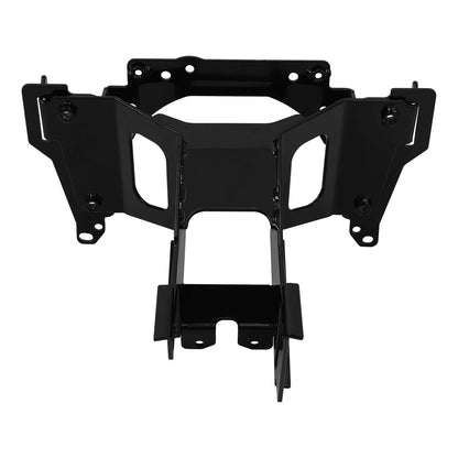 Black Front Fairing Windshield Support Bracket for Harley Low Rider (22-25)