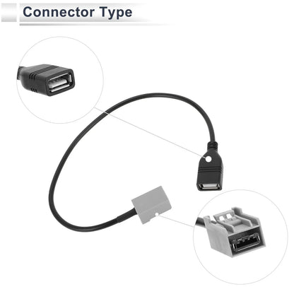 Audio Aux Adapter Cable for Honda Stereo Radio USB to MP3