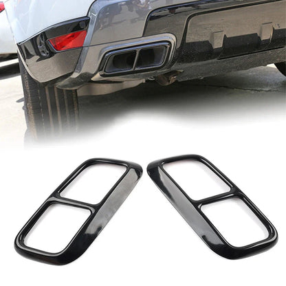 Muffler Tail Pipe Cover for Land Rover Range Rover Sport (2018-2019) Black