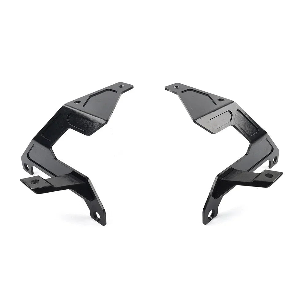 Dual A-Pillar Light Mounting Brackets for Jeep Wrangler JL Gladiator JT (2018-2023)