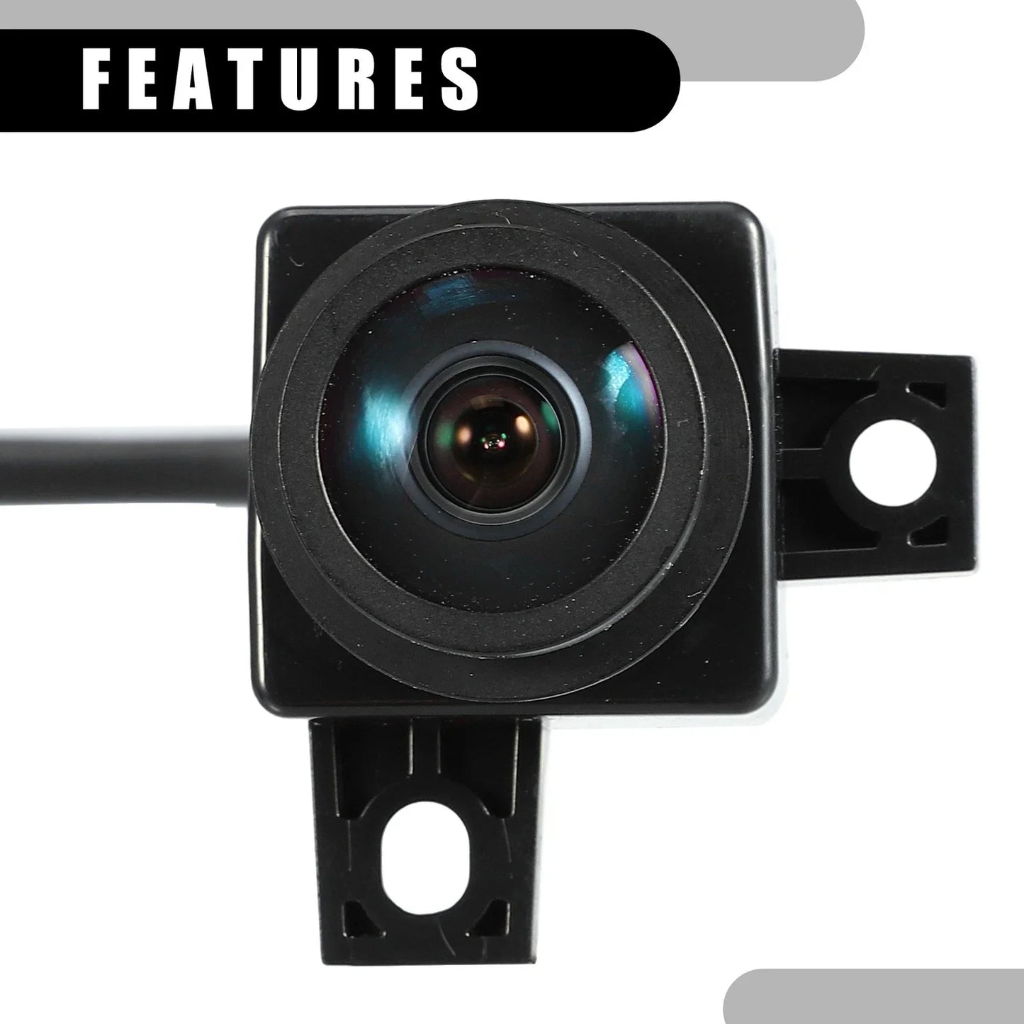 Rear View Backup Camera for Ram 1500 2500 3500 (2010) - Plastic Black