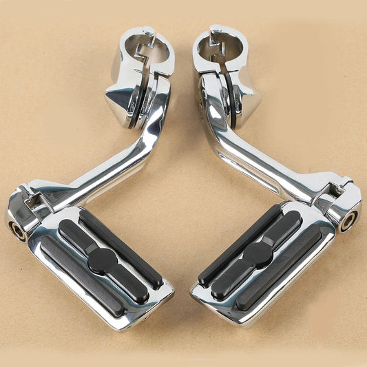 Adjustable 1.25" Highway Foot Pegs for Harley