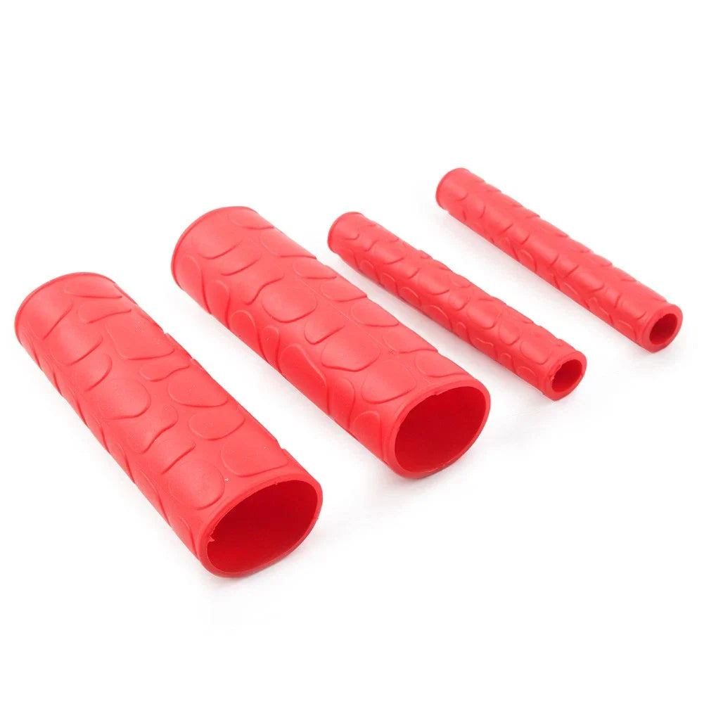 Soft Hand Grips for Dirt Bike Motorcycle Handle Bar Red