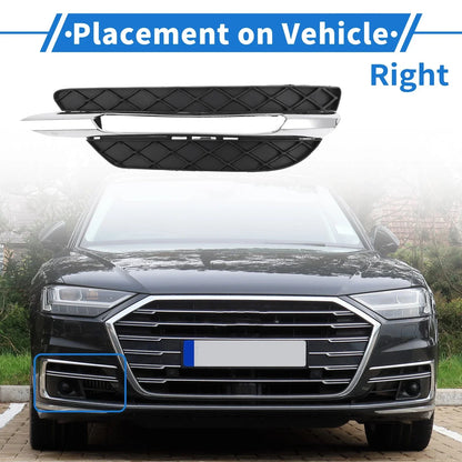 Front Right Fog Light Grill for Mercedes-Benz C300 (2011-2013)