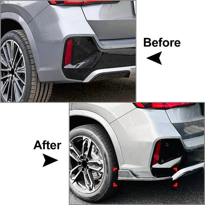Rear Bumper Side Corner Spoiler for BMW X1 U11 U12 IX1 M Sport (2023-2024)