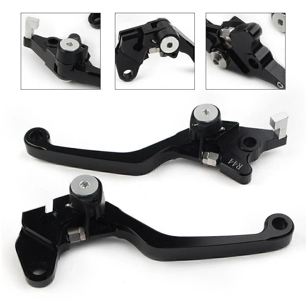 Pivot Dirt Clutch Brake Levers for Kawasaki KLX250 D-Tracker (1993-1997)
