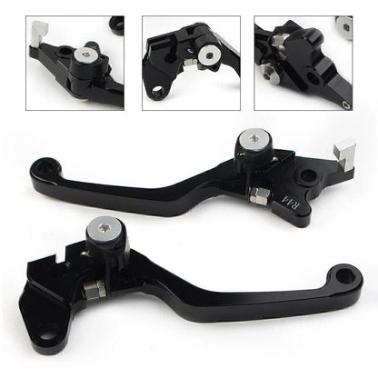 Pivot Dirt Clutch Brake Levers for Kawasaki KLX250 D-Tracker (1993-1997)
