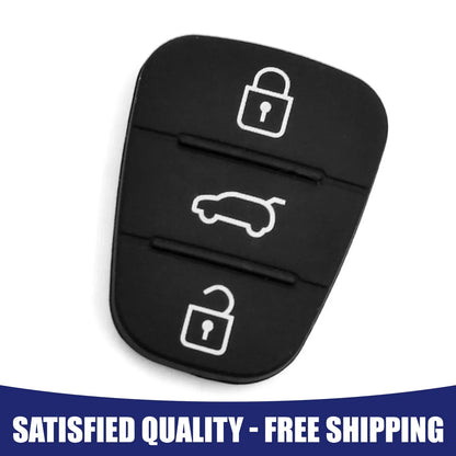 Hyundai 3 Button Key Fob Shell Case Rubber for Hyundai ( Available)