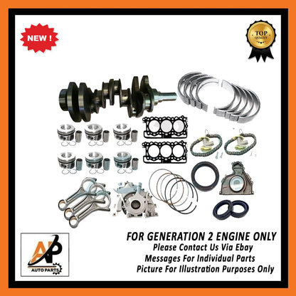 Crankshaft Engine Part Replacement for Land Rover Range Rover 3.0D (2007–2013)