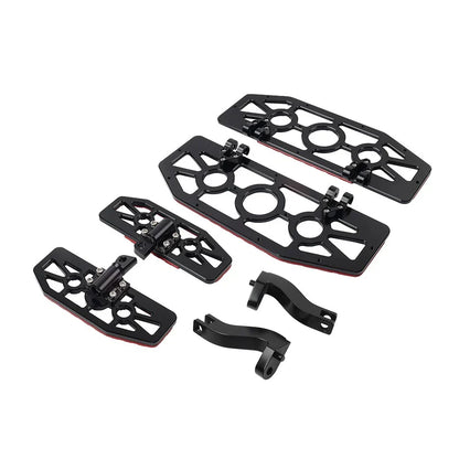 Front Floorboard & Rear Foot Pegs with Mounts for Harley Touring (93-23)