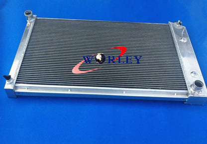 3 Core Aluminum Radiator for Pontiac Firebird Trans Am (1970-1981) + 2 Fans