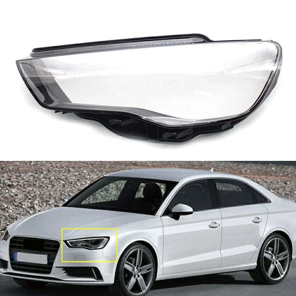 Clear Headlight Lens Cover for Audi A3 (2013-2016)