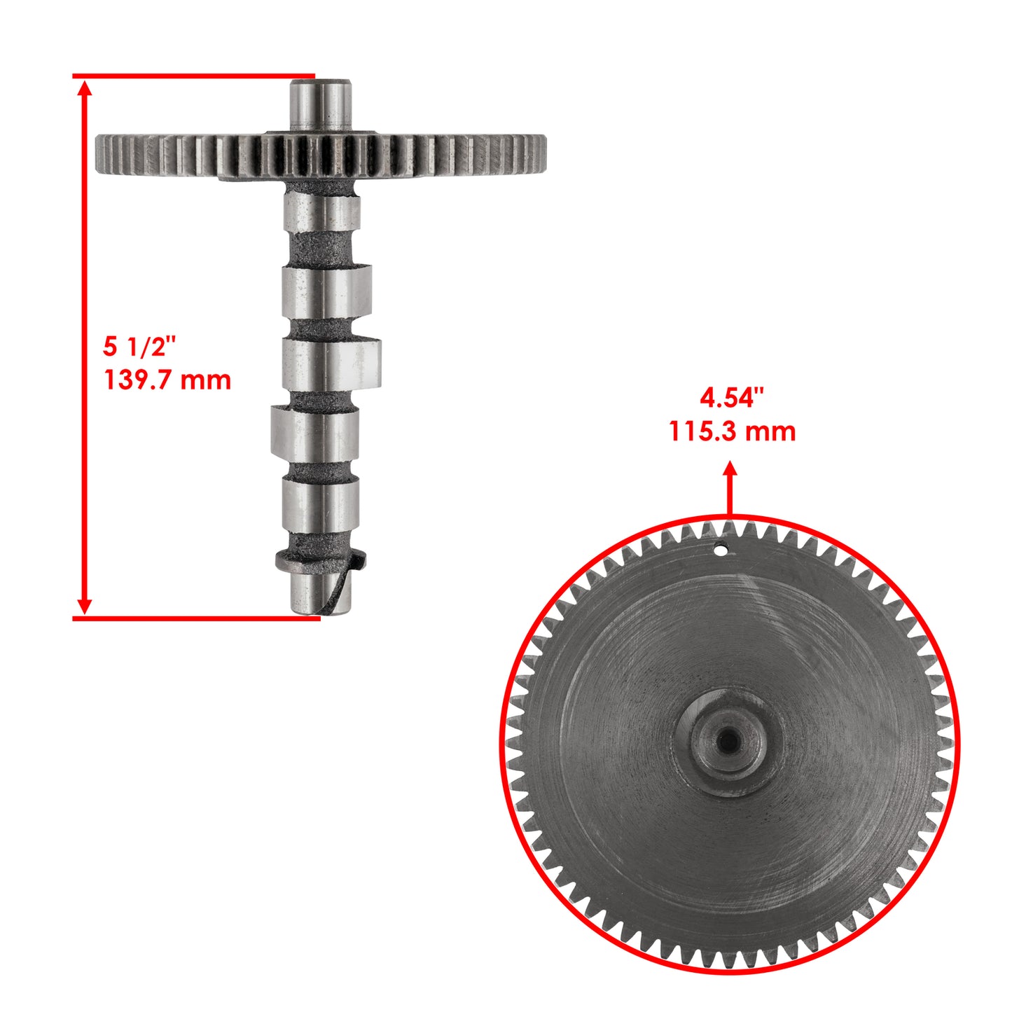 Camshaft Assembly Replacement for John Deere 2243 Gas 285 320 345 (F725)