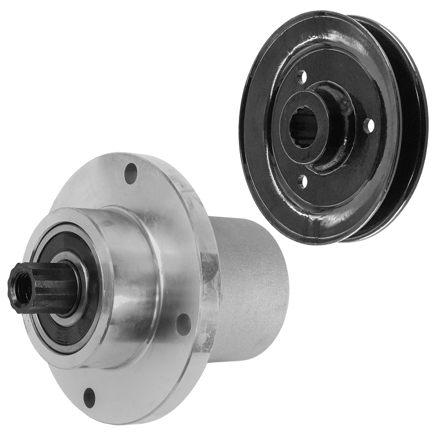 Deck Spindle Pulley 52 Inch for Hustler FasTrak and Super Mini Z (2018–2024)