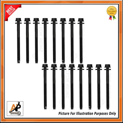 Engine Head Bolts Set for Jaguar S Type V6 3.0 (AJV6) (1999–2008)