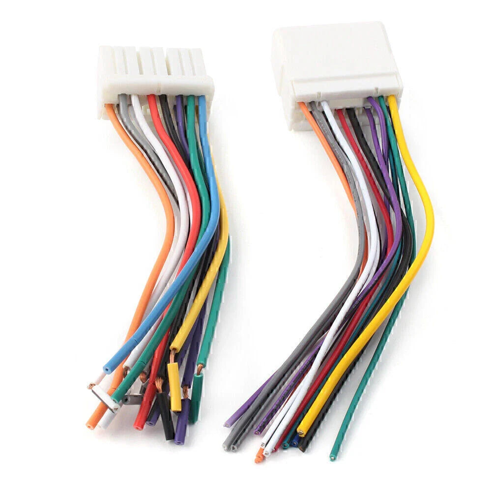 Car Radio Stereo Wiring Harness Combo for Subaru (1990-2007)