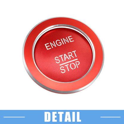 Engine Start Stop Button Cover Sticker for Mercedes-Benz A B C GLC GLA ML (2013-2023)
