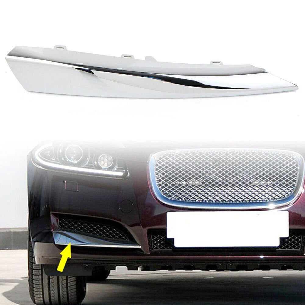 Right Front Side Grille Chrome Molding Trim for Jaguar XF (2012-2015)