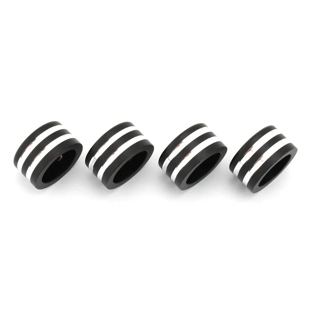 4 x Billet Machined Head Bolt Cover Caps for Triumph T120 Thruxton (2016-2023)